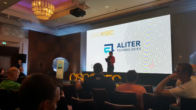 Aliter Technologies as a partner of Cisco SEC conference