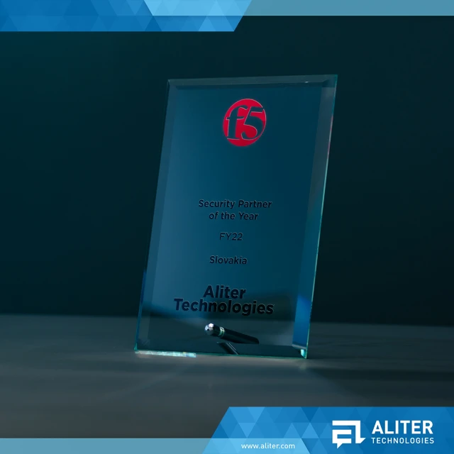 Security Partner of the Year 2022 od spoločnosti F5