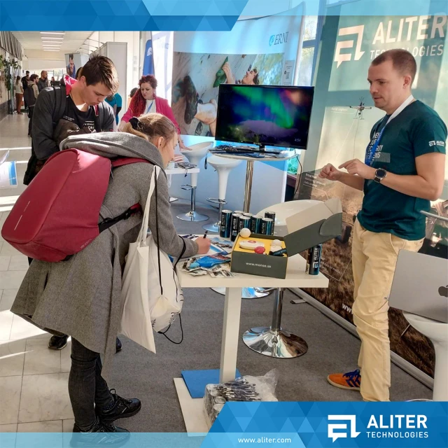 Aliter Color Team Aliter Technologies at JobFair | Aliter Technologies