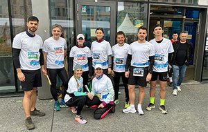 Silné zastúpenie bežcov Aliter Technologies na ČSOB Bratislava Marathon 2023