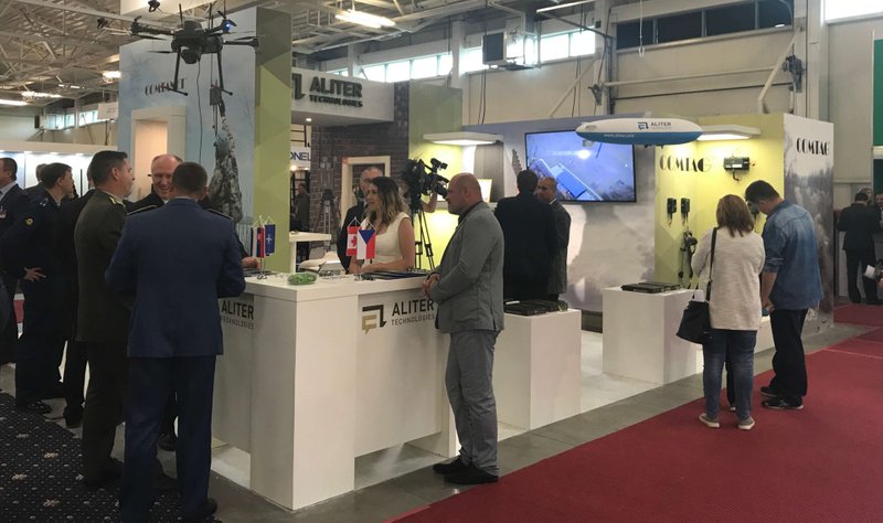 Aliter Technologies at the International Defence Exhibition IDEB 2018
