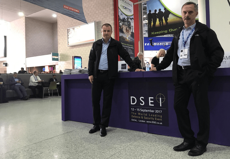 Aliter Technologies at Defence and Security Equipment International in London