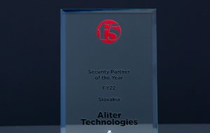 Security Partner of the Year 2022 od spoločnosti F5